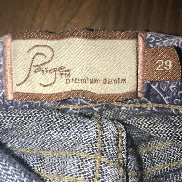Paige distressed jeans - Picture 5 of 8